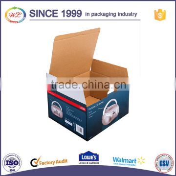 Strong Custom Color Printing Corrugated Paper Double Layer 3-ply cardboard carton