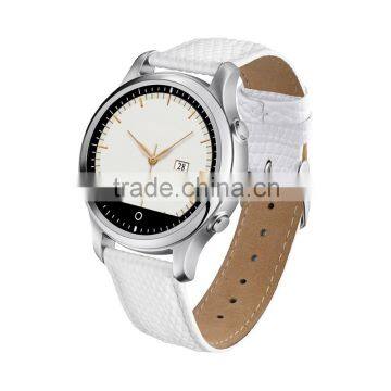 iOS Android Smart watch 2015 with leather band