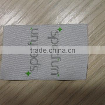 Custom high quality label for mattress,clothers,rugs,woven tags