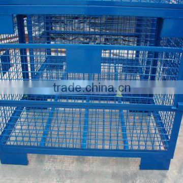 foldable wire mesh container