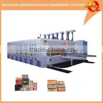 Automatic Flexo Printer Die Cutter Carton Machine To Make Cardboard Carton Box Machine