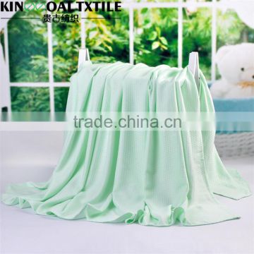 Washable natural enviroment throw bamboo swaddle Ceramic fiber blankets