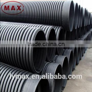 Long Liftspan SN4 SN8 HDPE Corrugated Pipe Double Wall for Sewerage System