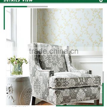 stockists embossed vinyl wallpaper, blue french scroll wallcovering for closet room , import wall paper roll