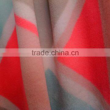 100% polyester coral fleece fabric