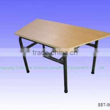 wooden dining table/wood&steel dining table