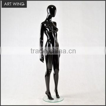 thick woman mannequin fiberglass female for fashion wood arms