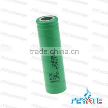 BLUE rechargeable battery rechargeable cell 3.6V Samsung icr18650-22FU 2200mah