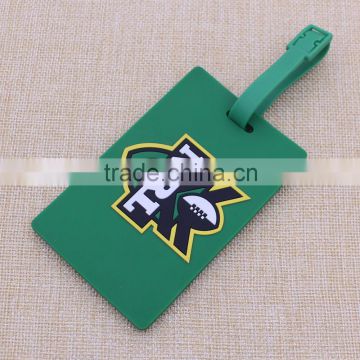 Hot sale airplane luggage tag pvc/green baggage tag with business logo                        
                                                                                Supplier's Choice