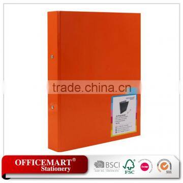 3 ring printed design kinds office folder