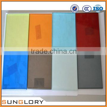 12mm Color Laminated Glass