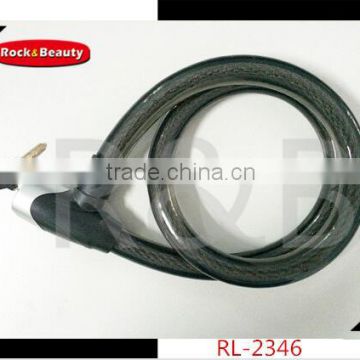 RL-2346 steel cable lock with dust cover