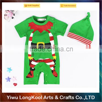 New fashion popular Christmas costume toddler green sexy costume