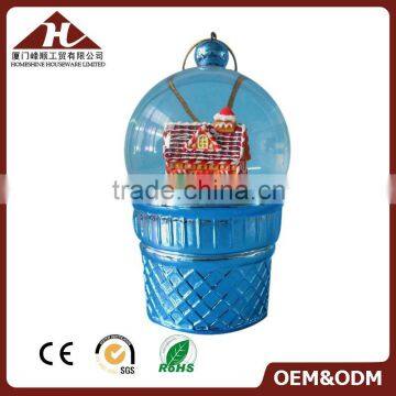 Christmas house ornament cheap water globes