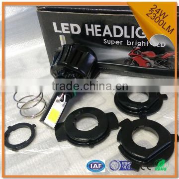 2016 Factory supply 2 sides lighting COB motorcycle headlight bulbs