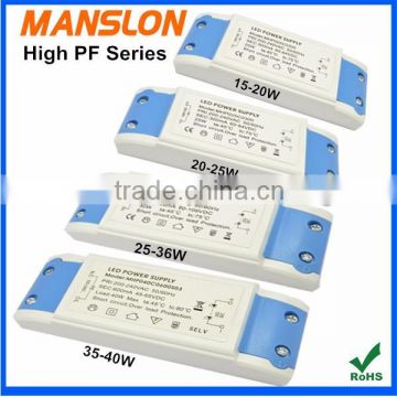 High PF constant current 240mA 300mA open frame LED bulb driver 1-15W LED power supply switching