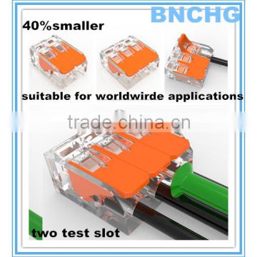 made in China 40% smaller wago electronic connector types 221 series replacement