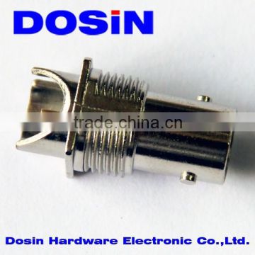 High quality pcb connectors right angle to pcb die cast body BNC connector jack right angle to pcb mounting