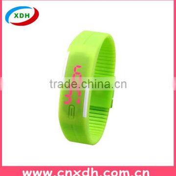 Top quality popular silicone led watch