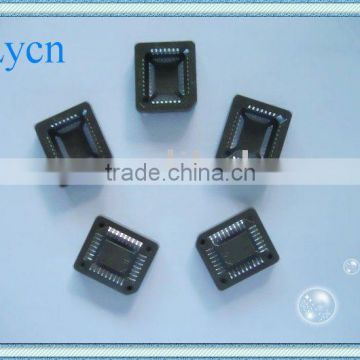 PLCC Socket with DIP Type and SMT solder type connector