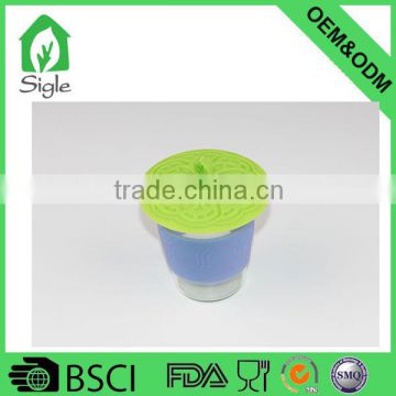 New design flower Silicone Cup Lid coffee cup lid cover wholesale