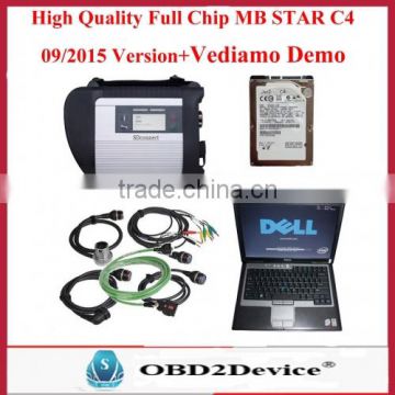 MB STAR SD Connect 4 Latest version 2015.09V Plus D630 Laptop New Ready WINDOWS 7 Ready to Use MB star c4