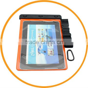 10.1 inch Tablet Dry Bag Waterproof Case for Samsung Galaxy Tab 2 Orange from Dailyetech CE ROHS IPX8 Certificate
