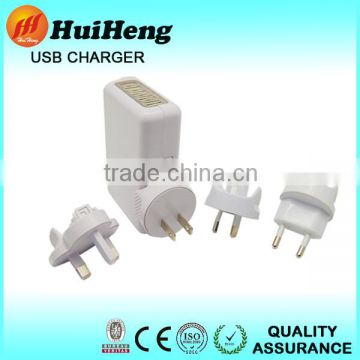 4a 5 Port usb wall adapter 5 port usb charger