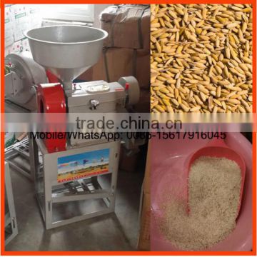 Portable rice sheller for home use