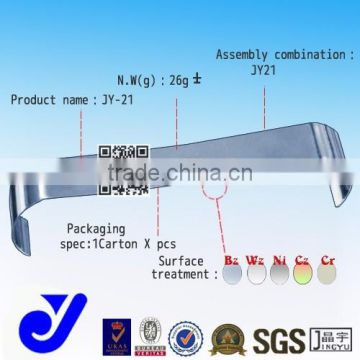 JY-21|Customized Accept metal pipe joint for goods shelf