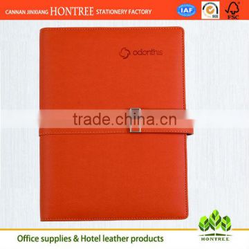 high quality reasonable price odm leather notebook for students