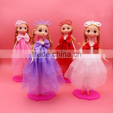 Custom design hot sale amazon 18cm 26cm Barbie doll pendant mobile chain Ddung Key Chain