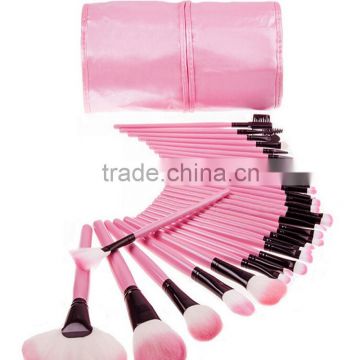 32pcs Pink Makeup Tool Professional Makeup Brush Set