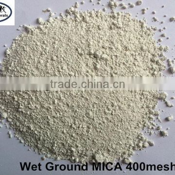 325mesh or 400mesh Ultrafine particle Dry or Wet Ground Muscovite Natural Mica Powder