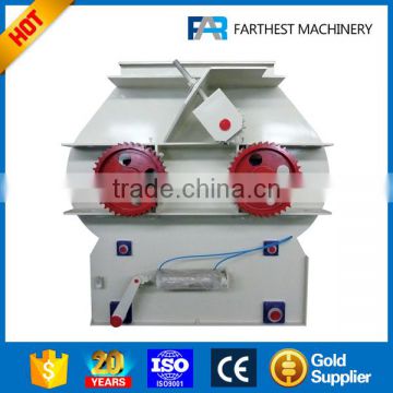 Poultry Chicken Feed Blender Mixer Equipment With Double Shaft