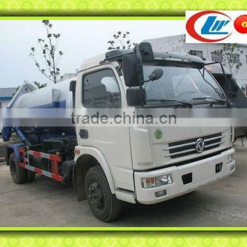 Dongfeng small vacuum truck, vacuum sewage truck,sewage suction tanker truck