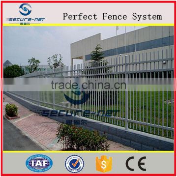 security wrought iron steel fences modern metal railing professional manufactory
