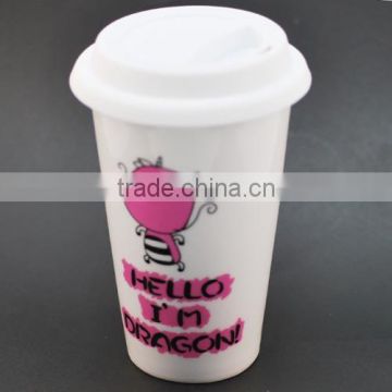 Supply fashion creative twelve zodiac bilayer ceramic cup / mug
