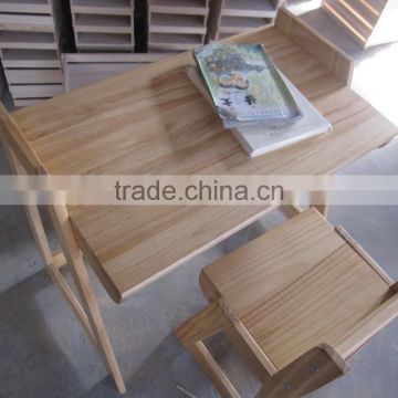 Diy school desk furniture/wooden school desk/study table for students