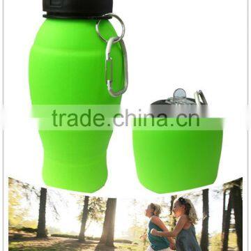 New ideas gift silicone customized school child water bottle