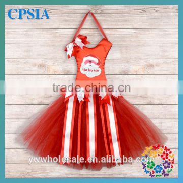 Wholesale Cheap Tutu Bow Holder Red Tulle and Ribbon Hair Bow Holder for Xmas Decoration