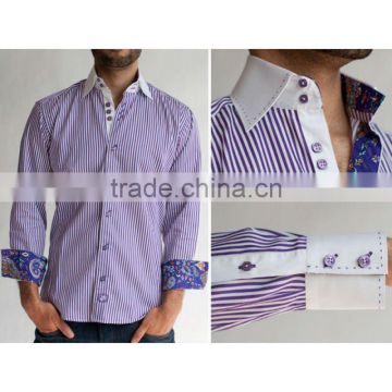 Lastest style and 100% cotton shirt for men