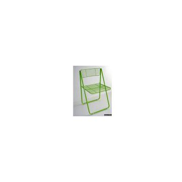New Folding Metal Chair    -CJ-E1177