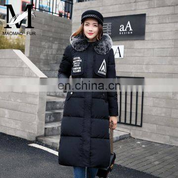 2017 Winter Women Long Down Coat Ladies Winter Luxury Women Down Coat Down Coats