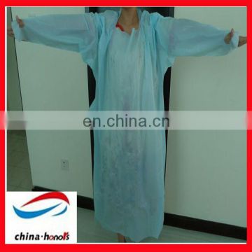 blue plastic isolation gowns,plastic surgical gown