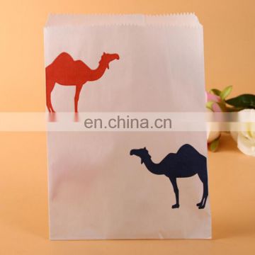 High quality cheap heat sealing greaseproof paper bag for sandwich/bread/pancake packaging paper bags