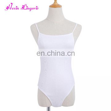 Fast Delivery white harness sleeveless romper women bodycon sexy jumpsuits