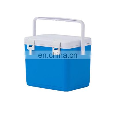 10L Blood Vaccine Cold Storage Box Portable Plastic Ice Chest Cooler For Outdoor Camping