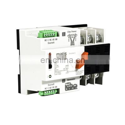 Hot selling white 3P ats electric automatic transfer switch, automatic changeover switch