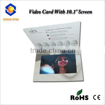 customize lcd video brochure card for invitation